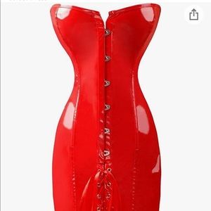 Red Corset Dress